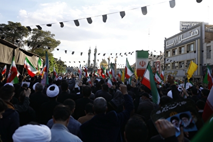 مراسم بزرگداشت چهلمین روز شهادت قائد امت حضرت آیت الله خامنه‌ای - قم