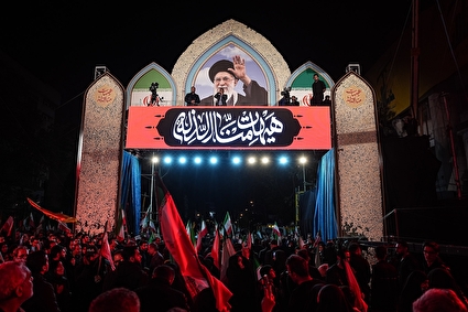 مراسم بزرگداشت چهلمین روز شهادت قائد امت حضرت آیت الله خامنه‌ای - ۴