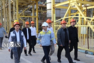 بازدید معاون وزیر نفت از پتروشیمی‌های منطقه ویژه پارس