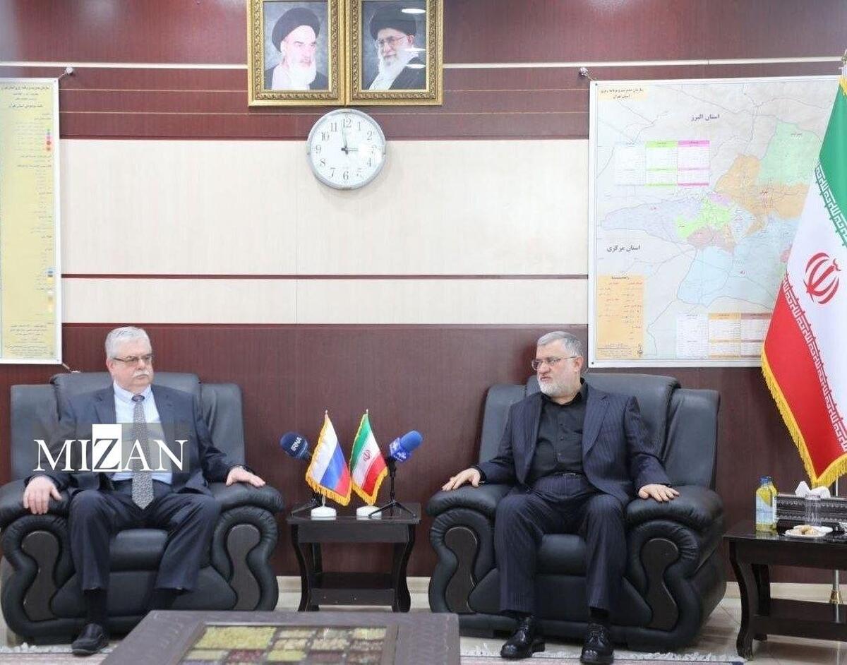 استاندار تهران: آلودگی هوا از اولویت‌های اصلی پایتخت است؛ آماده گسترش همکاری‌های زیست‌محیطی و اقتصادی با روسیه هستیم