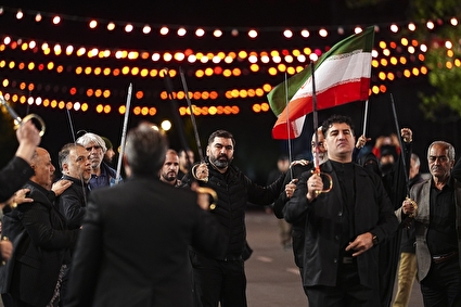 مراسم عزاداری «شاه حسین گویان» در شام شهادت امام صادق (ع)