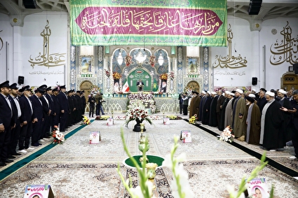 آیین خطبه‌خوانی خادمان حرم حضرت فاطمه معصومه (س)