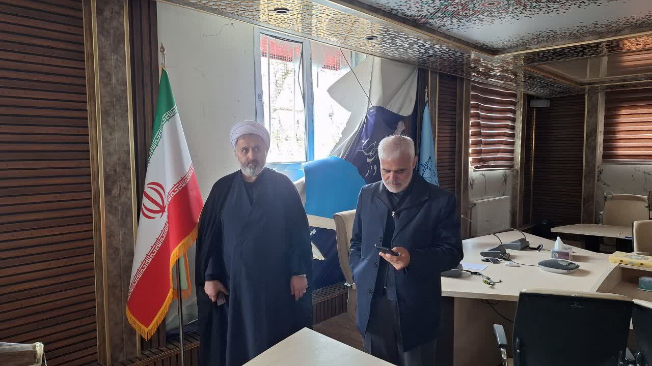 رئیس کل دادگستری لرستان در هفتمین بازدید میدانی، وضعیت ساختمان‌های آسیب‌دیده دستگاه قضایی استان را بررسی کرد 