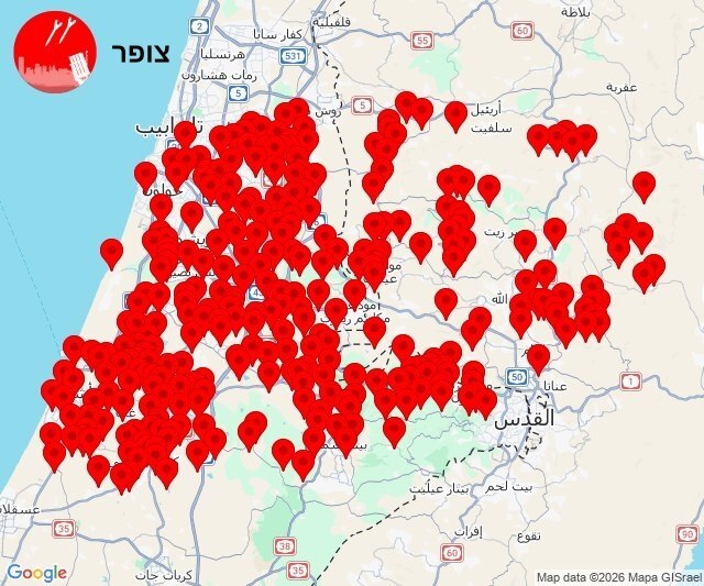 بارش موشک‌های بارانی ایران در اراضی اشغالی/ پایگاه‌های آمریکا در عربستان و کویت هدف قرار گرفت