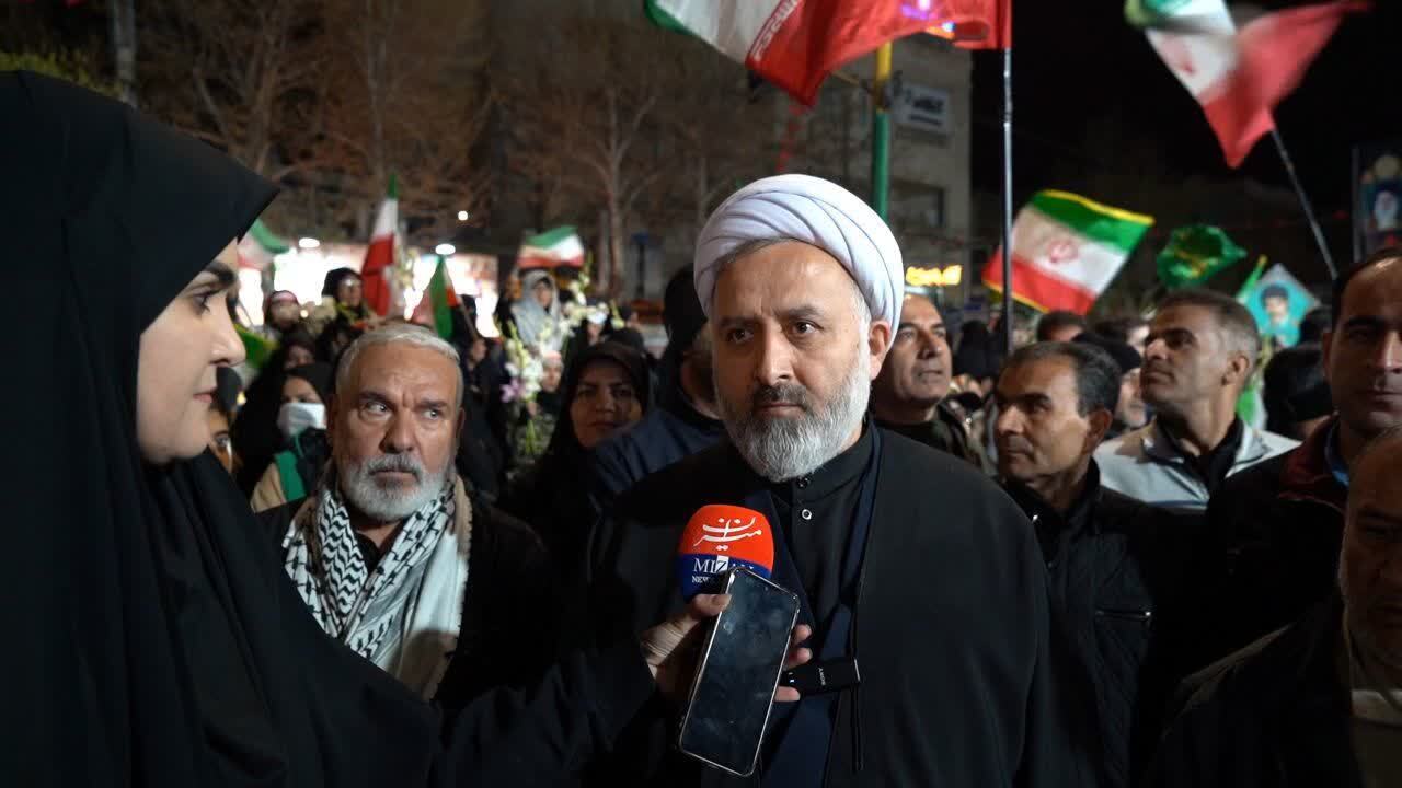 رئیس کل دادگستری لرستان: تا آخرین قطره خون در کنار ملت هستیم/ مردم تا تنبیه دشمن در میدان بمانند