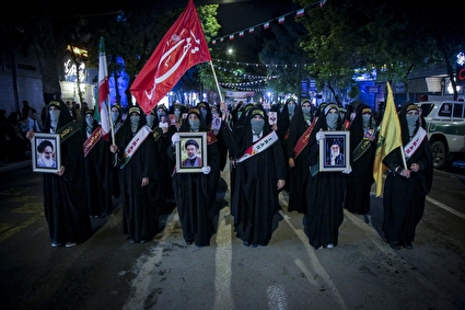 رزمایش جان فدای ایران امام رضایی در بجنورد
