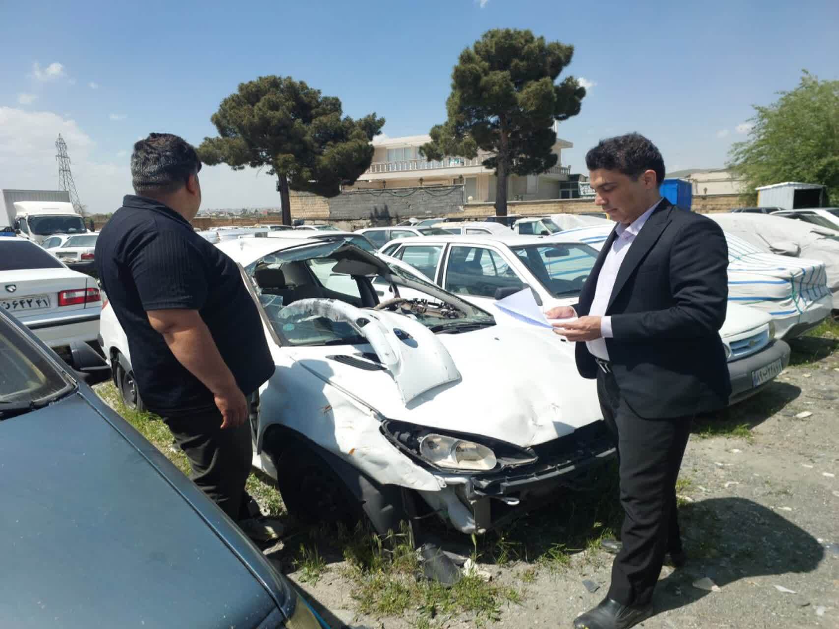 خودرو‌های توقیفی بروجرد با ورود دستگاه قضایی تعیین تکلیف می‌شوند