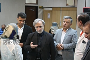بازدید دادستان کرج از پزشکی قانونی استان البرز