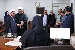 معاون قضایی قوه قضاییه از مجتمع شهید بهشتی بازدید کرد 