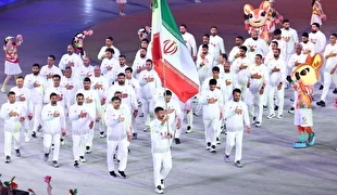 ادای احترام و رژه‌ای متفاوت در سانیا؛ پیام همدلی کاروان جمهوری اسلامی ایران "شهدای ناو دنا" با مردم همیشه قهرمان کشور