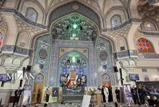 گرامیداشت چهلمین روز شهادت سپهبد موسوی در آستان حضرت عبدالعظیم (ع)