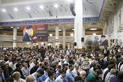 مراسم چهلم سپهبد شهید موسوی در حرم حضرت معصومه (س)