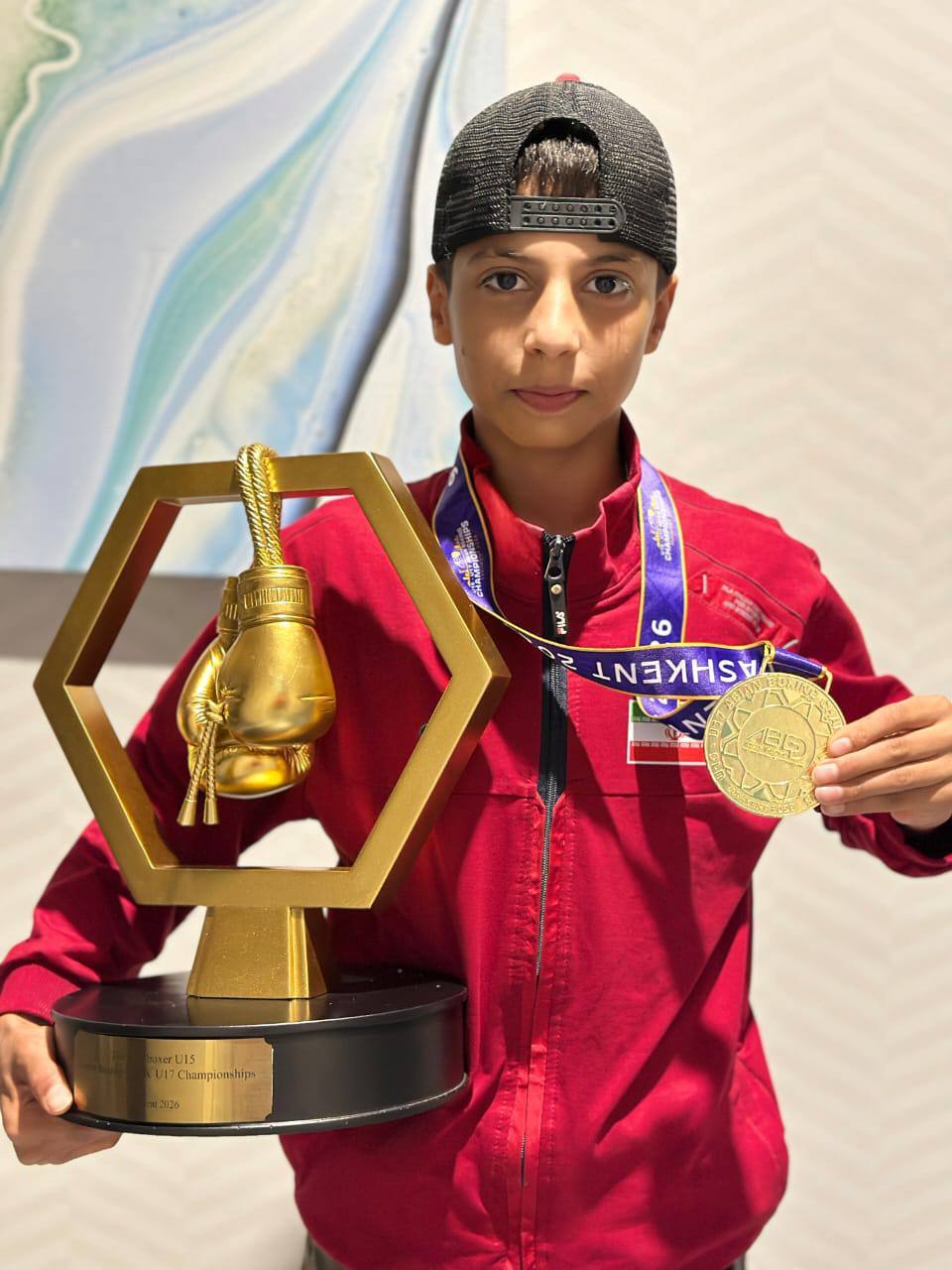 بوکسور نونهال ایران، سلطان تکنیک آسیا شد