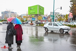 بارش باران در شمال‌غرب و سواحل خزر