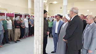 افتتاح اتاق دادرسی الکترونیک و ملاقات چهره به چهره رئیس کل دادگستری استان مرکزی با مددجویان زندان اراک