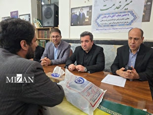 میز خدمت رئیس سازمان ثبت در مسجد قدس اردبیل برگزار شد