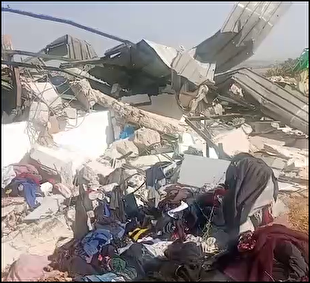ویرانگری صهیونیست‌ها در غرب رام‌الله