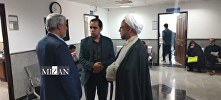 رئیس‌کل دادگستری استان یزد از حوزه قضایی میبد بازدید کرد