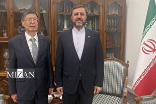 دیدار سفیر چین با معاون حقوقی و بین‌المللی وزارت امور خارجه