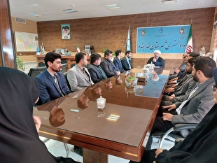 بازدید رئیس کل دادگستری استان زنجان از دادگستری شهرستان خدابنده