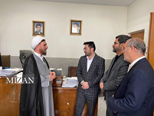 معاون قضایی قوه قضاییه از مجتمع قضایی شهید باهنر بازدید کرد/حجت الاسلام والمسلمین مظفری: روند رسیدگی به پرونده‌ها در جنگ ۴۰ روزه بدون وقفه ادامه داشت