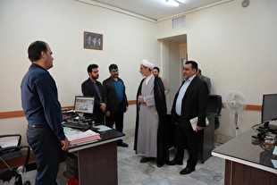 رئیس کل دادگستری استان اصفهان از حوزه قضایی خور و بیابانک بازدید کرد