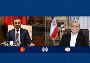 تبریک پزشکیان به رئیس جمهور ویتنام