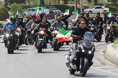 رزمایش موتورسواران جان‌فدا