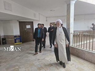 رئیس کل دادگستری استان کرمان از حوزه قضایی شهرستان شهر بابک بازدید کرد