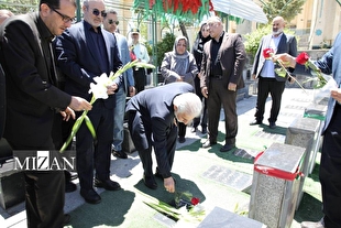 مراسم تشییع پیکر مدیرکل زندان‌های ایلام با حضور رئیس سازمان زندان‌ها برگزار شد