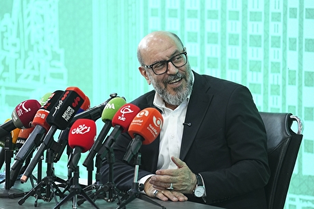 نشست خبری رئیس بنیاد مستضعفان