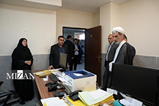 رئیس کل دادگستری استان اصفهان از حوزه‌ قضایی شهرستان برخوار بازدید کرد