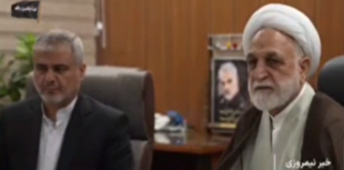 بخشی از استمرار خدمت‌رسانی‌های دستگاه قضا زیر بمباران دشمن صهیونی آمریکایی از زاویه دوربین رسانه ملی