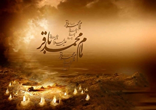 حرم حضرت امام حسین سیدالشهدا (ع) در آستانه شهادت امام محمد باقر (ع) سیاه‌پوش شد