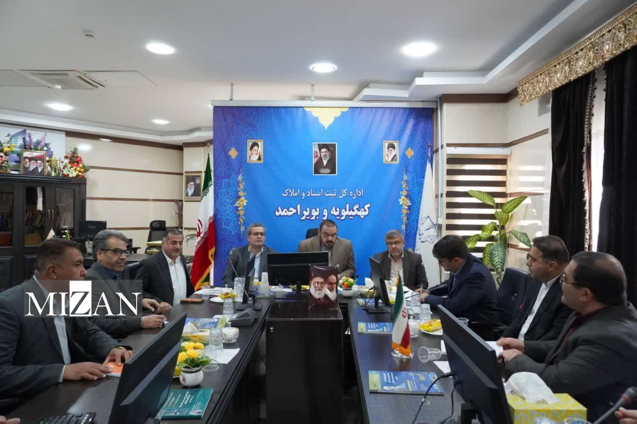 رونمایی از سامانه ثبت ادعای ماده ۱۰ قانون الزام به ثبت رسمی اموال غیرمنقول؛ گامی برای شفافیت و کاهش فساد
