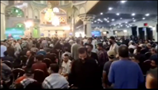 حضور باشکوه مردم در نخستین سالگرد شهادت سپهبد حسین سلامی