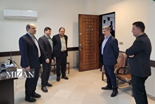 رئیس کل دادگستری استان گیلان از دادگستری شهرستان آستانه اشرفیه بازدید کرد