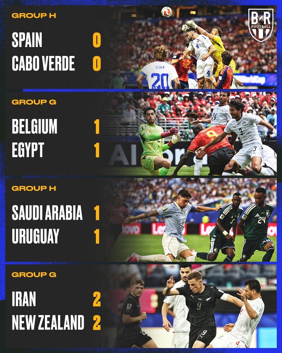 تیم منتخب روز ششم جام جهانی با حضور رضاییان و محبی تیم منتخب روز ششم جام جهانی با حضور رضاییان و محبی
