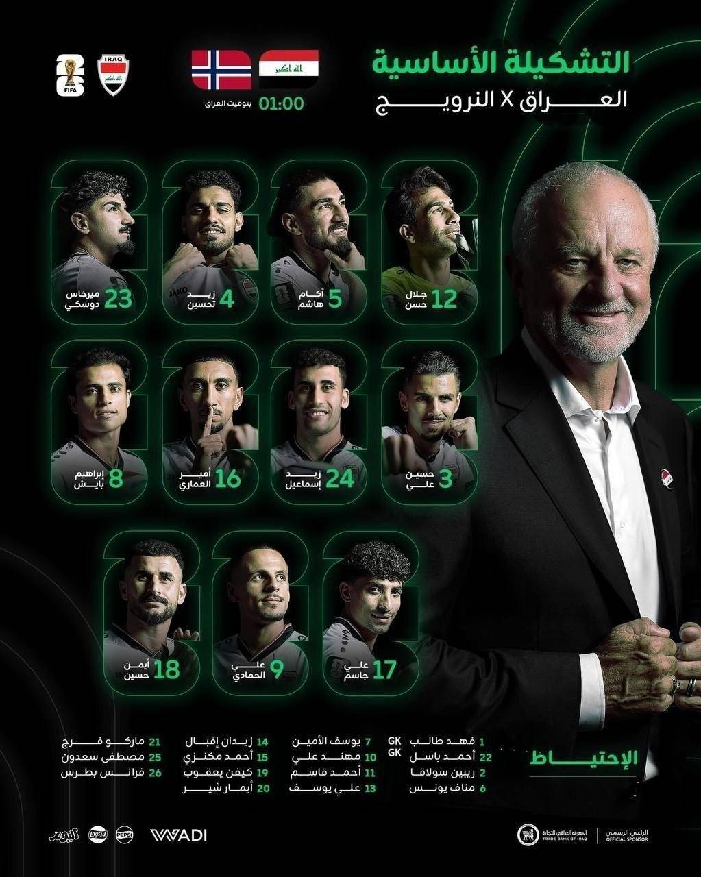نروژ - عراق نروژ - عراق