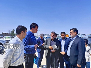 مدیرکل نظارت بر اجرای احکام کیفری دادستانی کل کشور از حوزه‌های قضایی استان اصفهان بازدید کرد