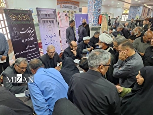 بررسی مطالبات بیش از ۱۰۰ نفر مراجعه کننده در میز خدمت هفته قوه قضاییه خراسان جنوبی
