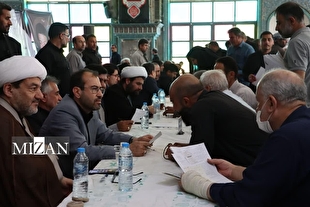 رسیدگی به مشکلات قضایی ۱۵۰ مراجعه‌کننده در مصلی نماز جمعه اهواز