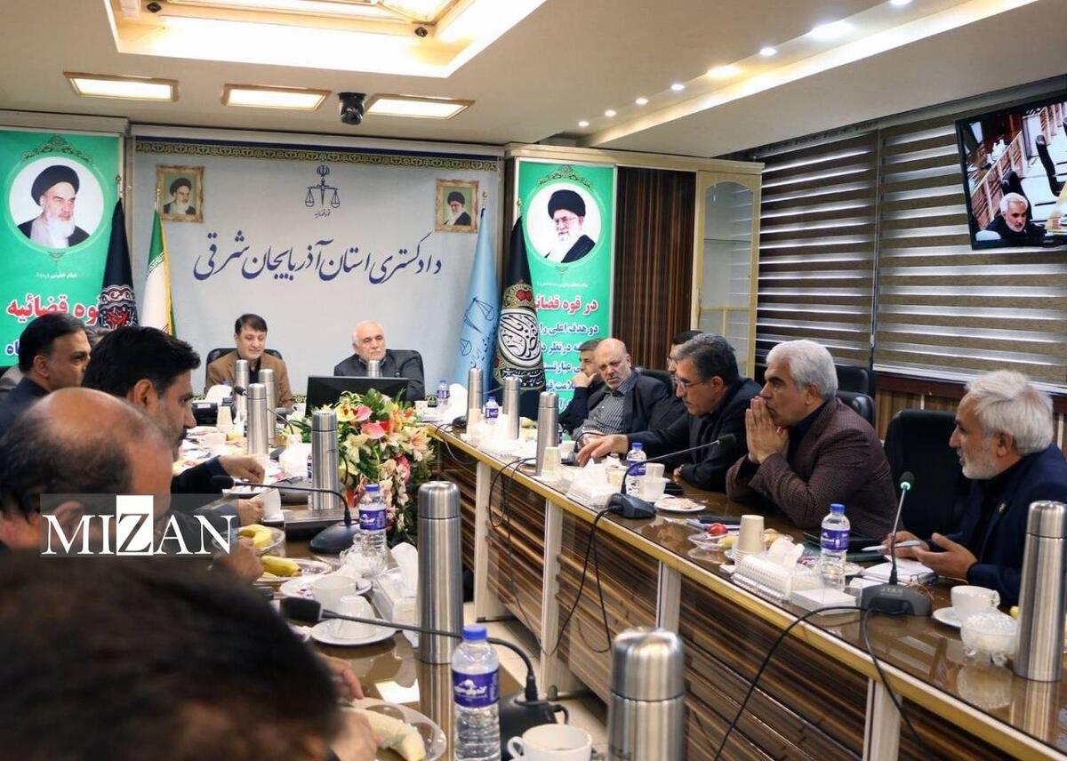 رئیس کل دادگستری آذربایجان شرقی: ۸۰ درصد دادرسی در مورد زندانیان به شکل الکترونیکی انجام می‌شود