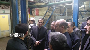 رئیس کل دادگستری استان همدان از شرکت فاران شیمی تویسرکان بازدید کرد
