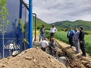 چهار ماه پس از ورود دادستانی؛ مشکل ۶ ساله آب شرب کوهسارات مینودشت حل شد 