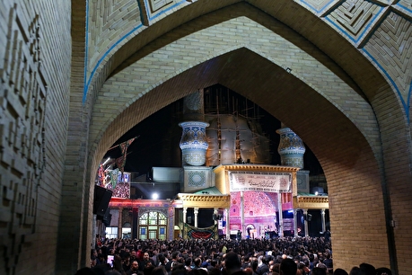 عزاداری ایام مسلمیه در حرم حضرت عبدالعظیم (ع)