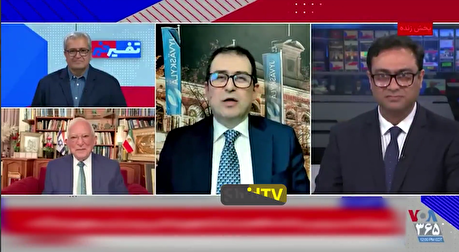 تحقیر پسر فرح و آچمزشدن منشه امیر، مامور موساد در صدای آمریکا