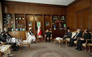 دیدار وزیر خارجه افغانستان با عراقچی در تهران
