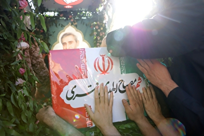مراسم تشییع داماد رهبر شهید انقلاب در تهران برگزار شد