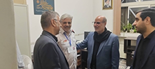 بازدید معاون قوه قضاییه از مراکز اسکان کارکنان برای مراسم وداع با رهبر شهید